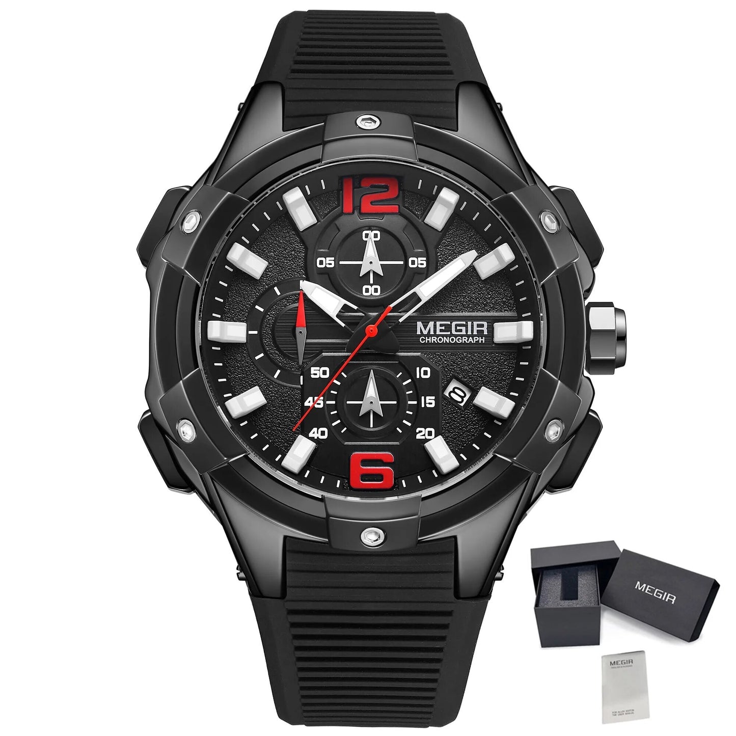 MEGIR Men's Chronograph Original Top Luxury