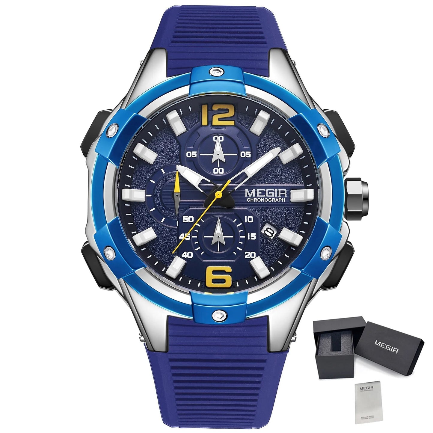 MEGIR Men's Chronograph Original Top Luxury