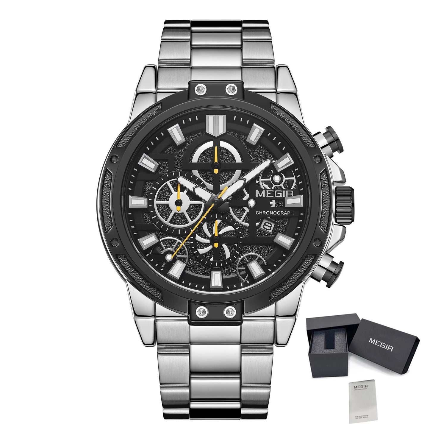 MEGIR Luxury Business Watches for Man