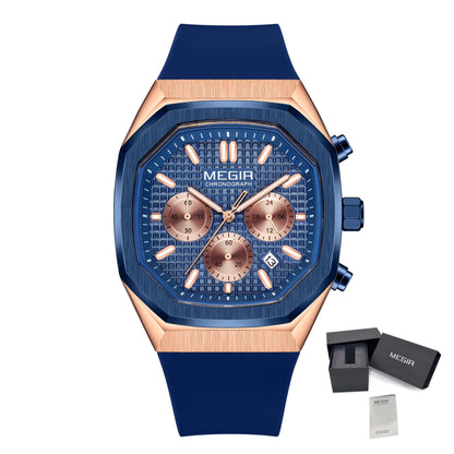 MEGIR Fashion Sport Military Watches for Men Luxury