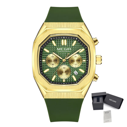 MEGIR Fashion Sport Military Watches for Men Luxury