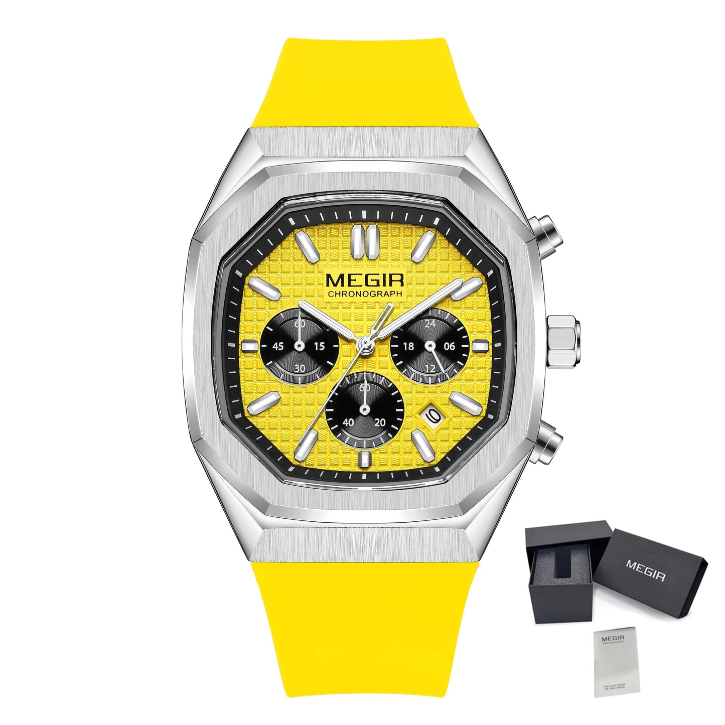 MEGIR Fashion Sport Military Watches for Men Luxury