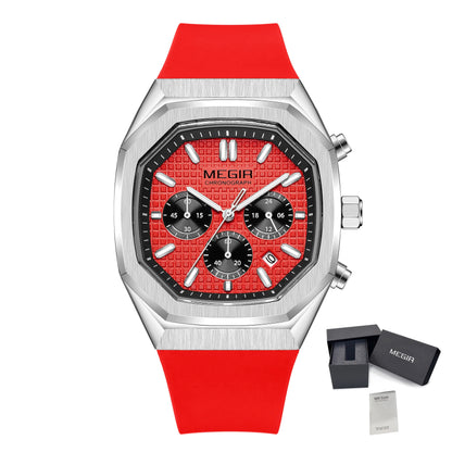 MEGIR Fashion Sport Military Watches for Men Luxury