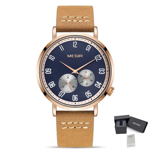 MEGIR Fashion Casual Men Watches Luxury