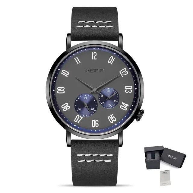 MEGIR Fashion Casual Men Watches Luxury