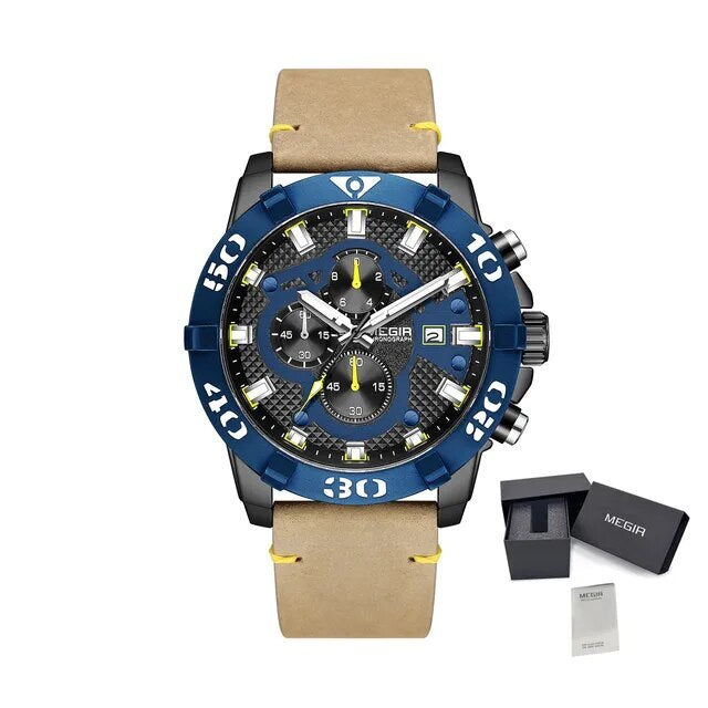 MEGIR Men Watches Fashion Luxury