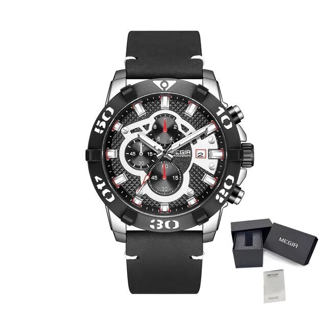 MEGIR Men Watches Fashion Luxury