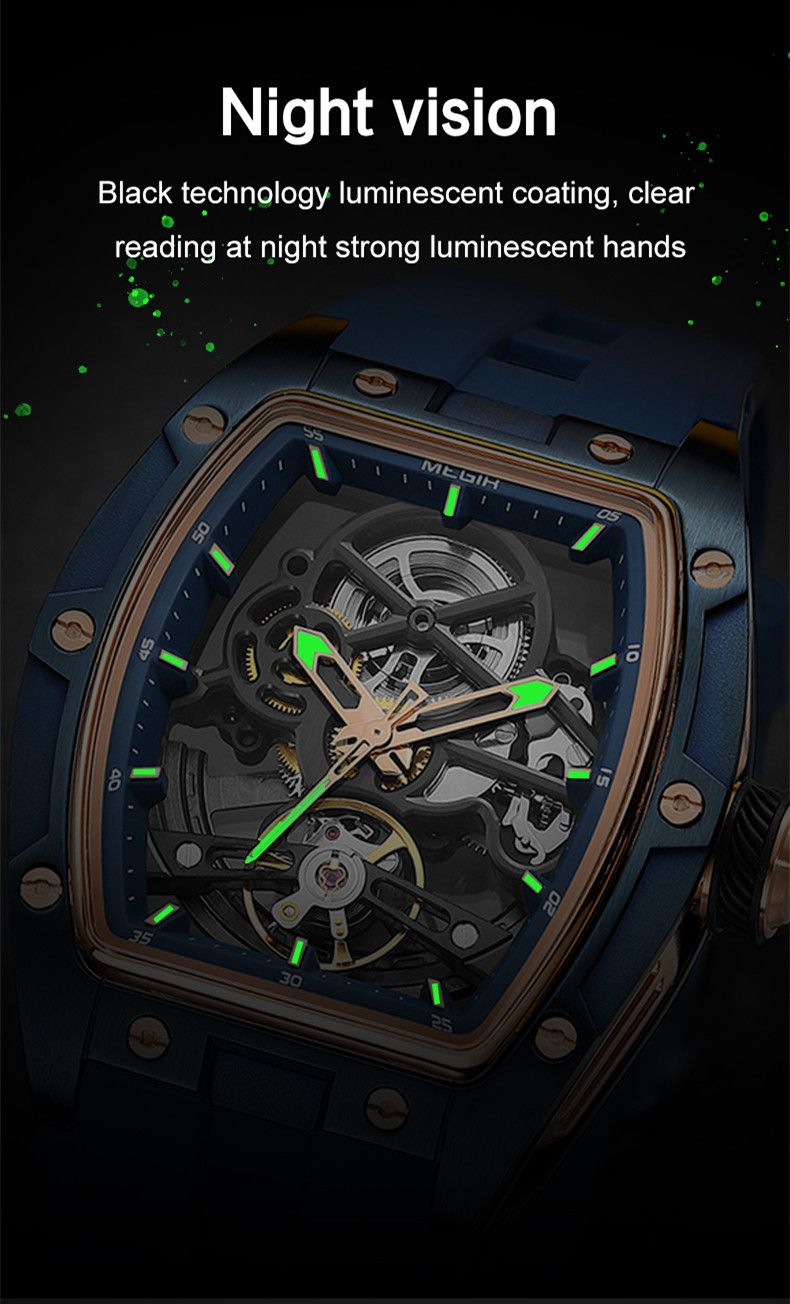 MEGIR Original Fashion Men Watches Automatic