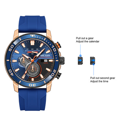 MEGIR Luxury Military Watches for Men