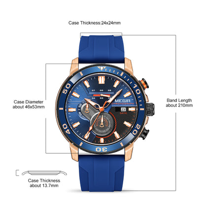 MEGIR Luxury Military Watches for Men