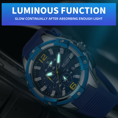 MEGIR Men's Chronograph Original Top Luxury