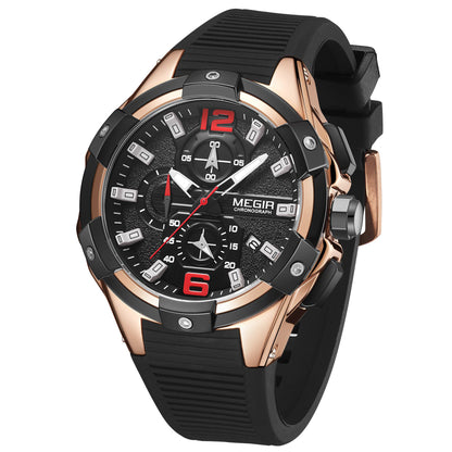 MEGIR Men's Chronograph Original Top Luxury