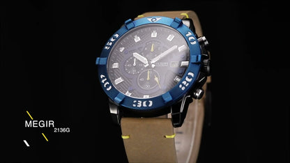MEGIR Men Watches Fashion Luxury