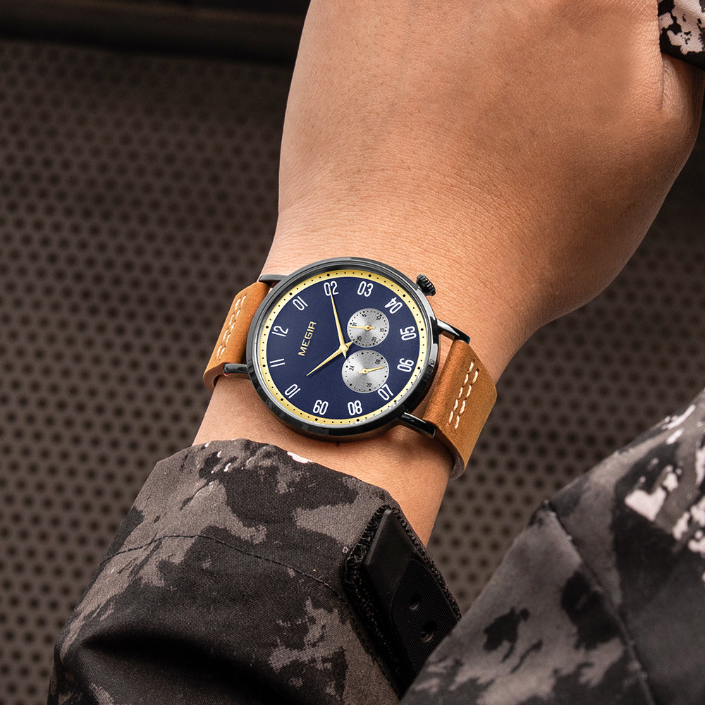 MEGIR Fashion Casual Men Watches Luxury