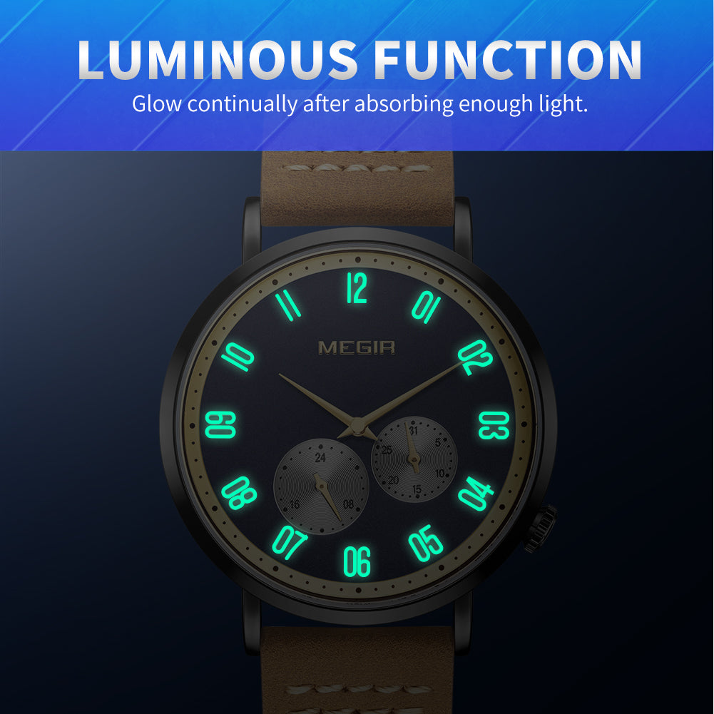MEGIR Fashion Casual Men Watches Luxury