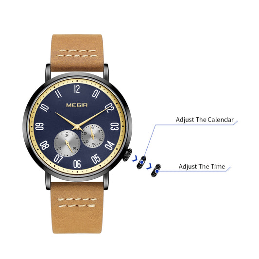 MEGIR Fashion Casual Men Watches Luxury