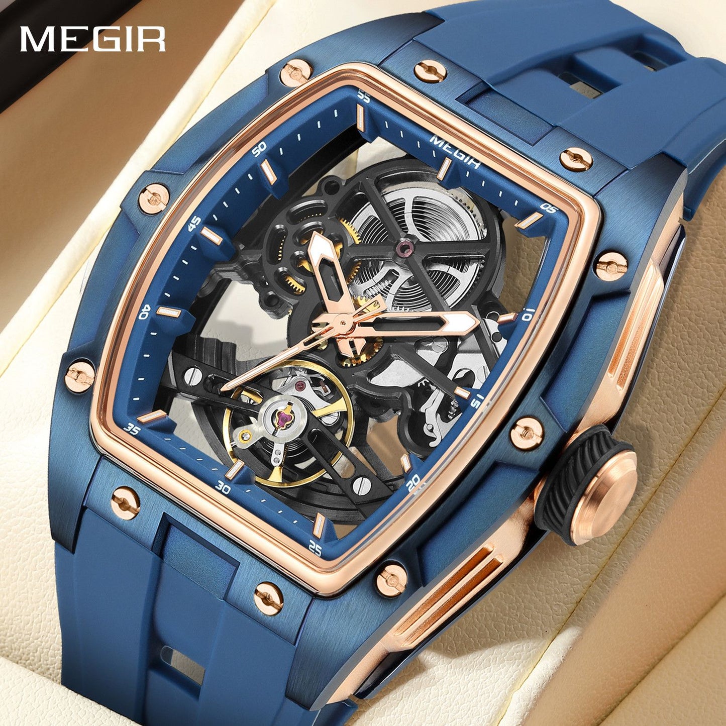 MEGIR Original Fashion Men Watches Automatic