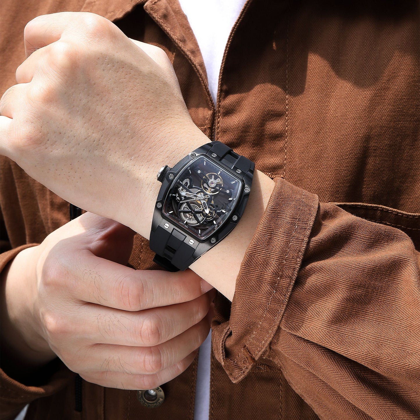 MEGIR Original Fashion Men Watches Automatic