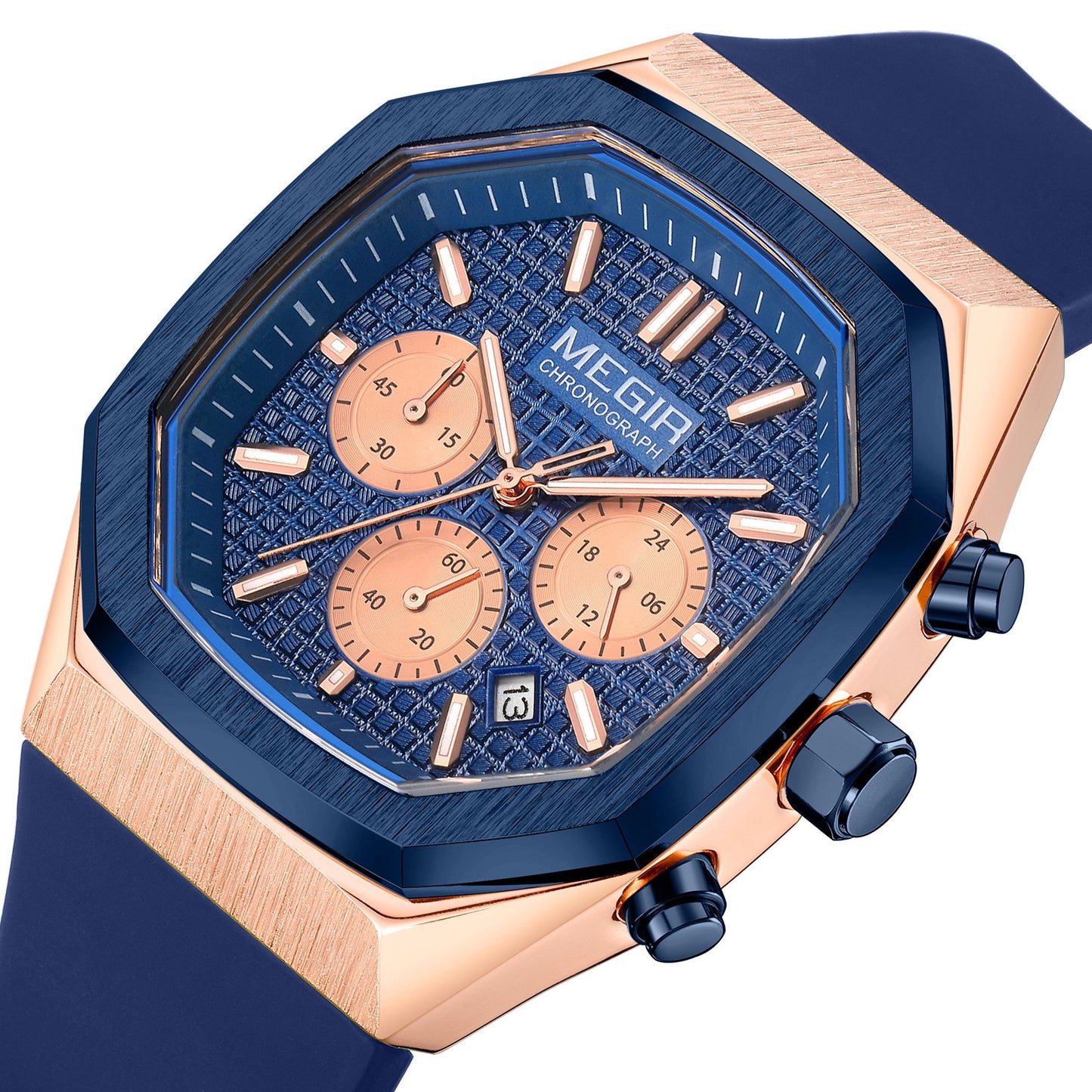 MEGIR Fashion Sport Military Watches for Men Luxury