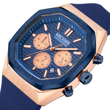 MEGIR Fashion Sport Military Watches for Men Luxury