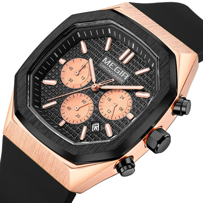 MEGIR Fashion Sport Military Watches for Men Luxury
