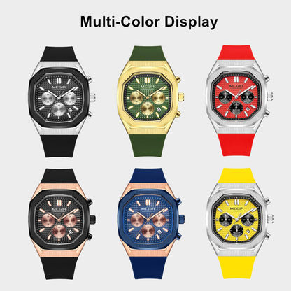 MEGIR Fashion Sport Military Watches for Men Luxury