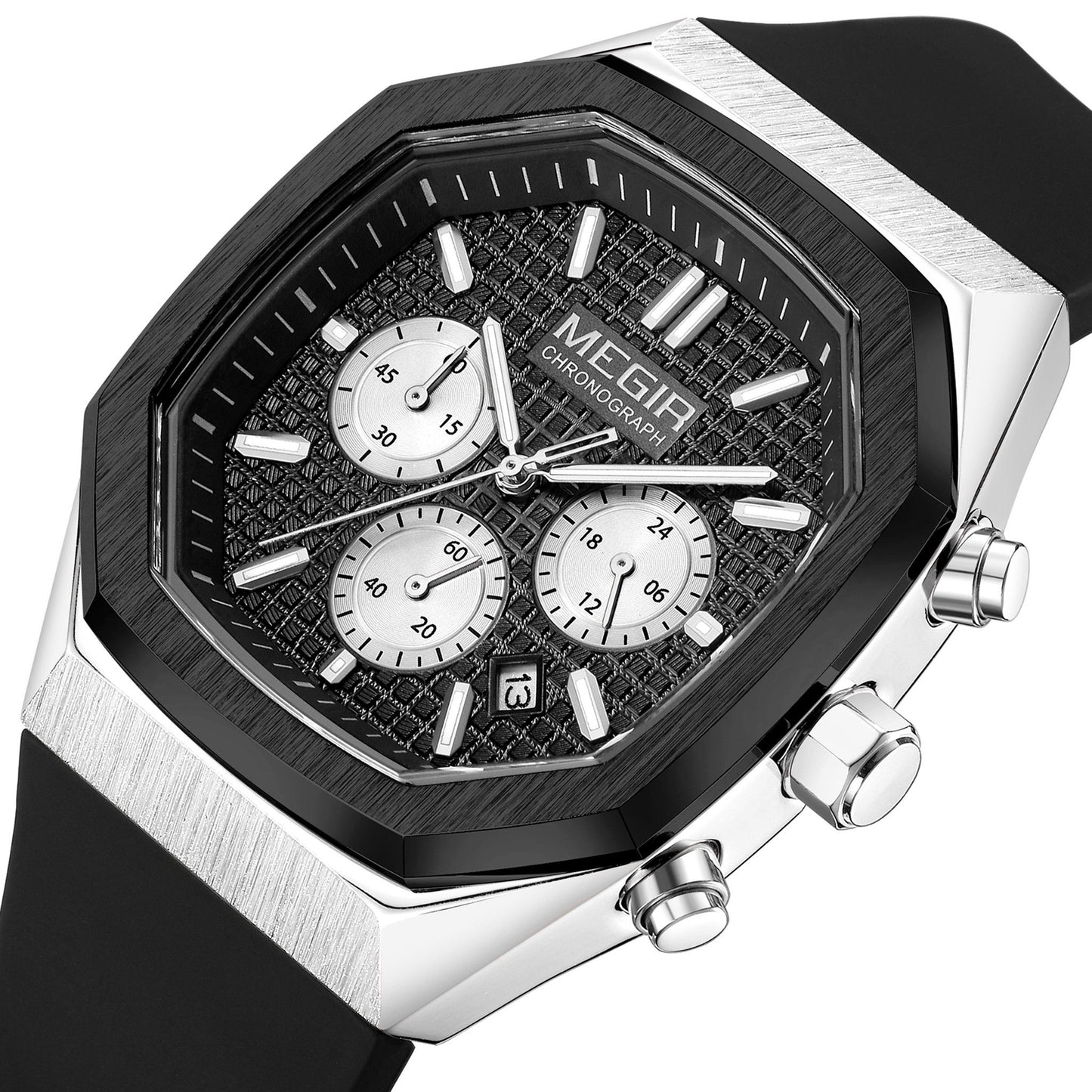 MEGIR Fashion Sport Military Watches for Men Luxury