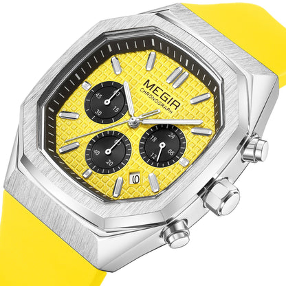 MEGIR Fashion Sport Military Watches for Men Luxury
