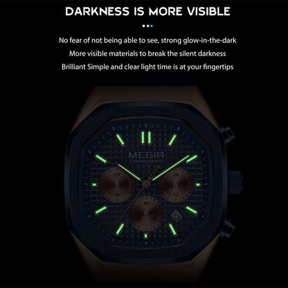 MEGIR Fashion Sport Military Watches for Men Luxury