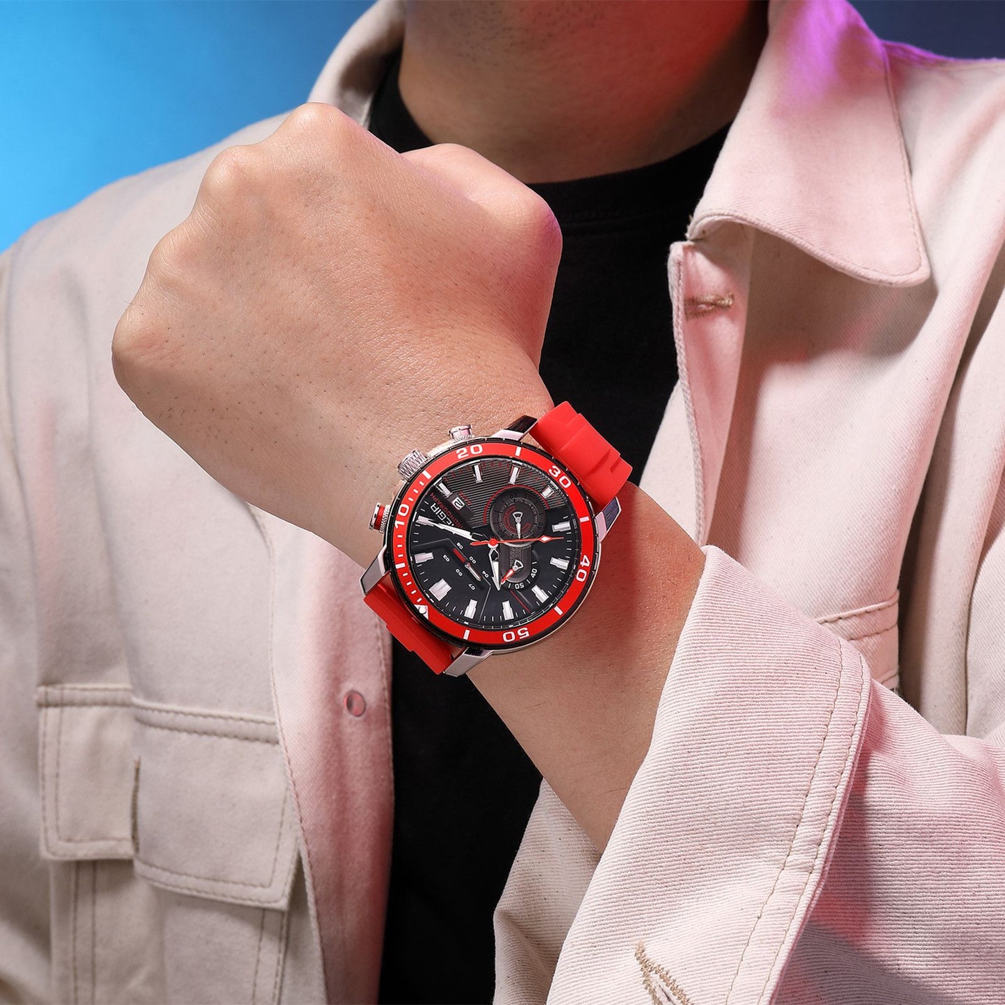 MEGIR Luxury Military Watches for Men