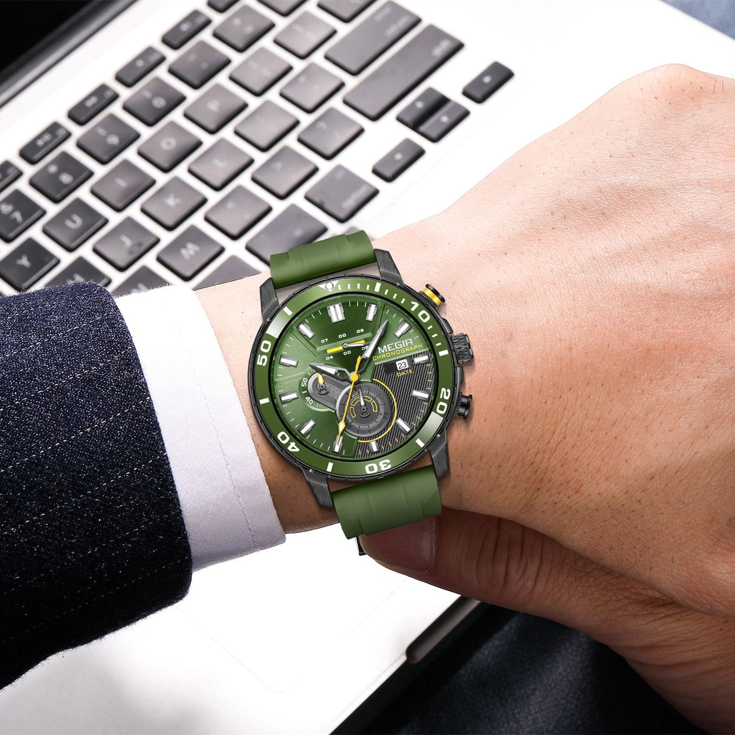 MEGIR Luxury Military Watches for Men