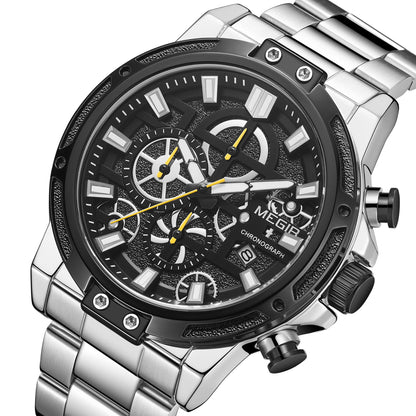 MEGIR Luxury Business Watches for Man