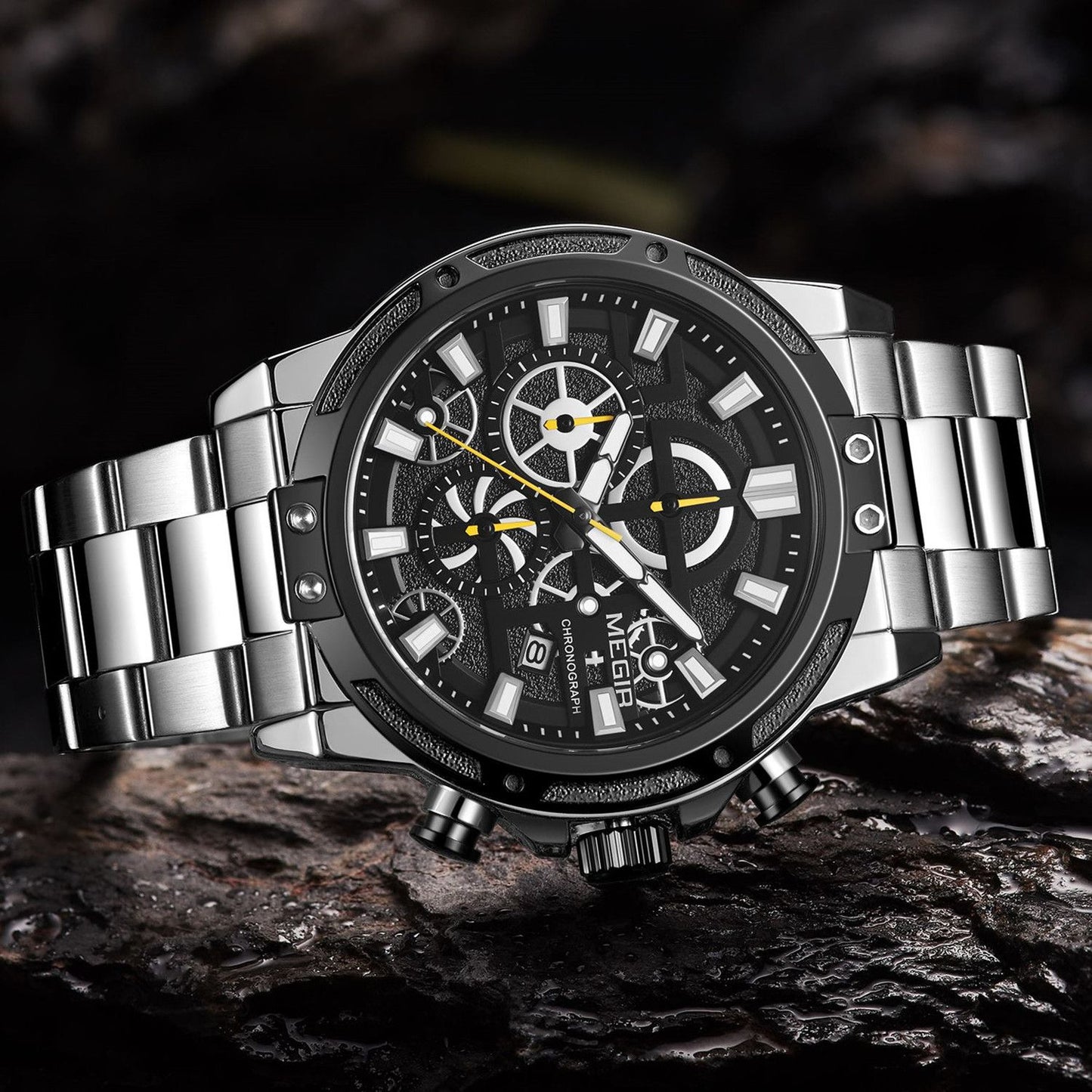 MEGIR Luxury Business Watches for Man