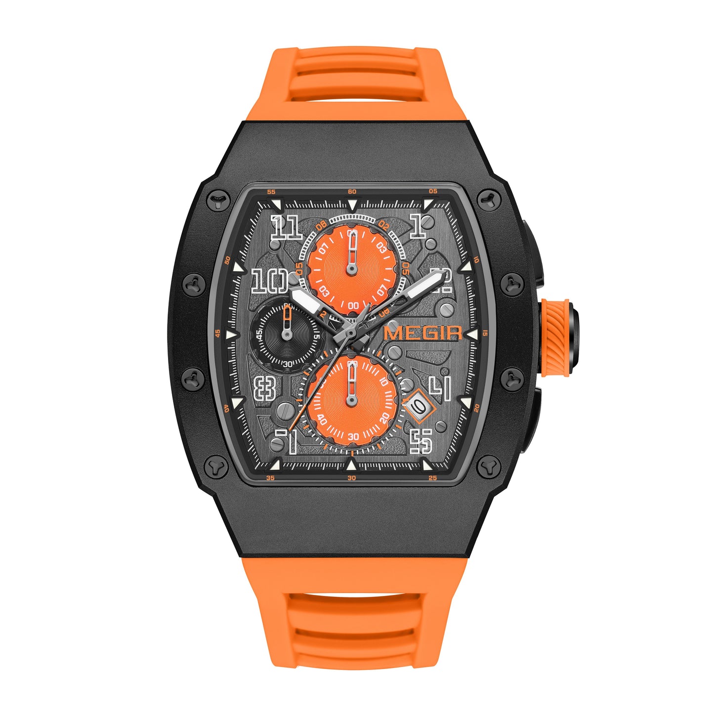 MEGIR Blue Luxury Sport Watch for Men
