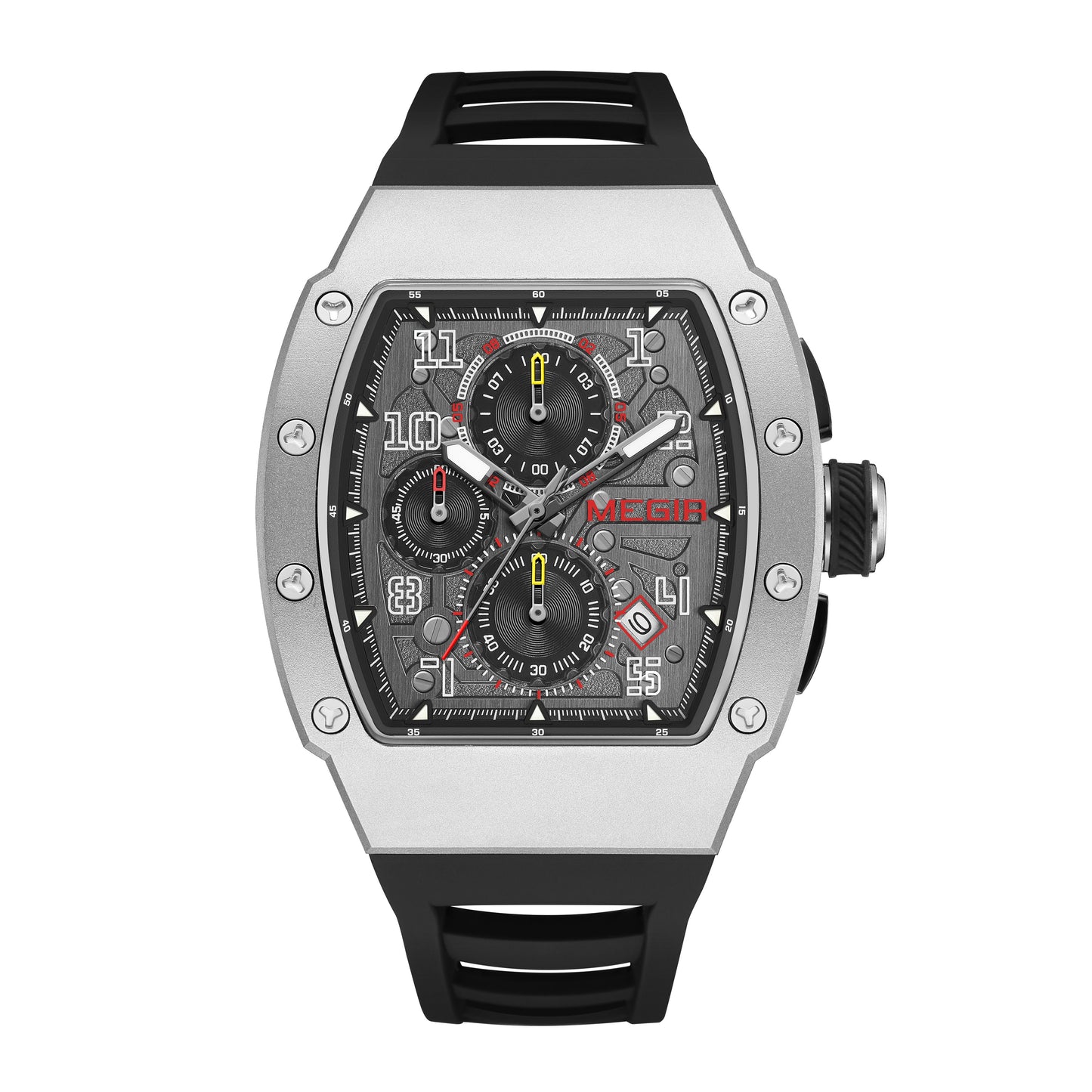 MEGIR Blue Luxury Sport Watch for Men