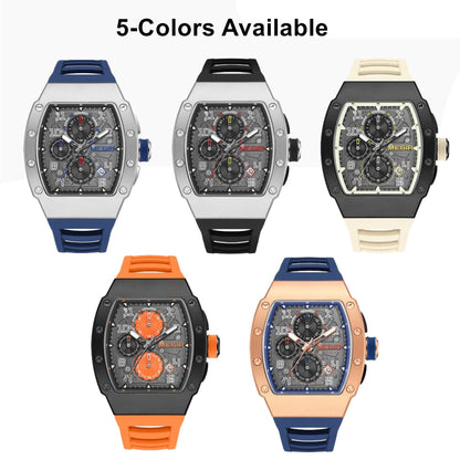 MEGIR Blue Luxury Sport Watch for Men