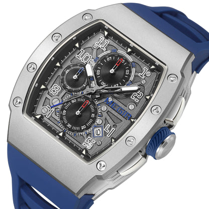 MEGIR Blue Luxury Sport Watch for Men