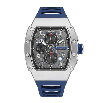 MEGIR Blue Luxury Sport Watch for Men