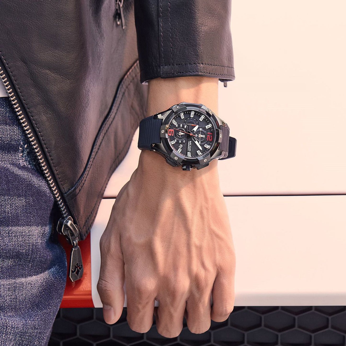 MEGIR Men's Chronograph Original Top Luxury