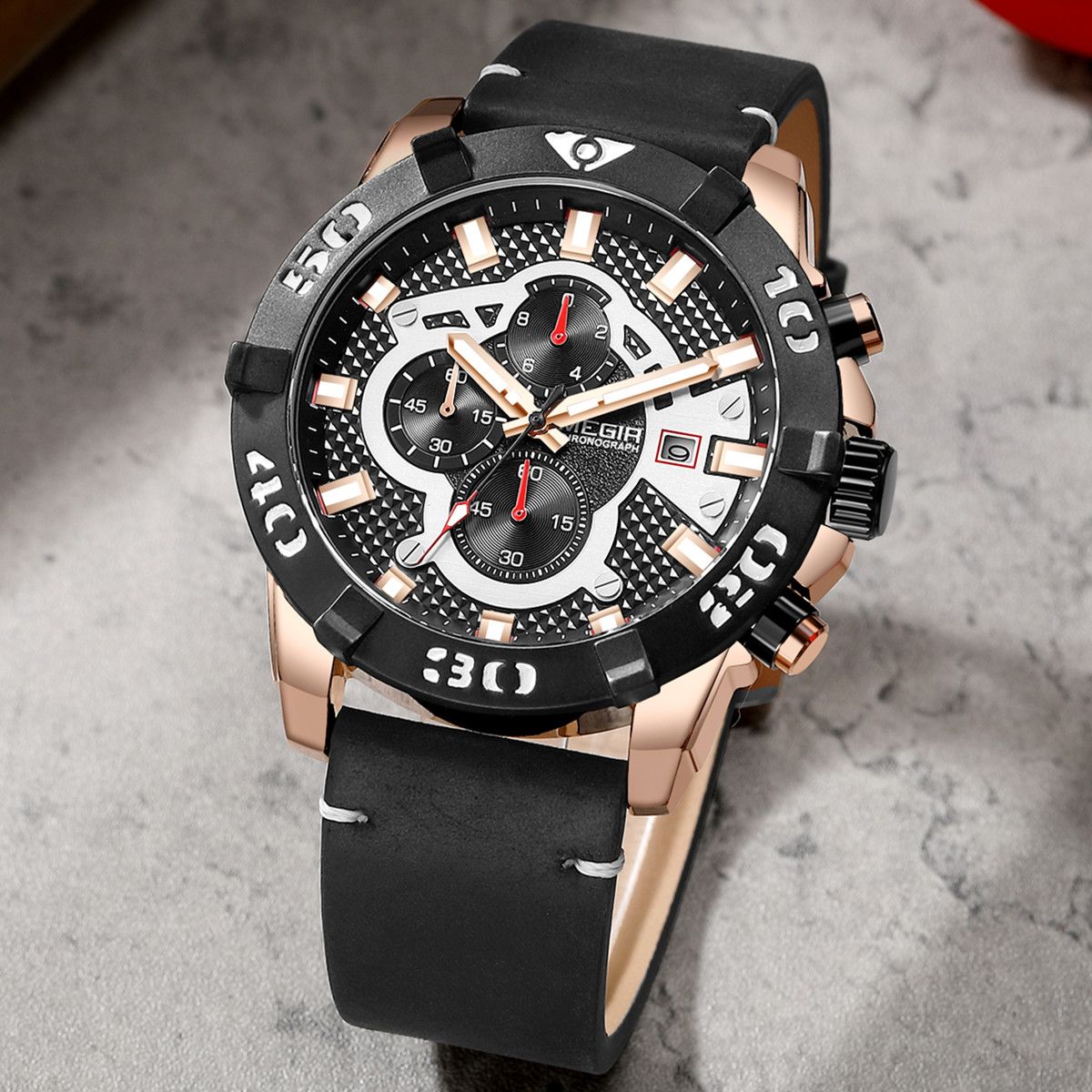 MEGIR Men Watches Fashion Luxury