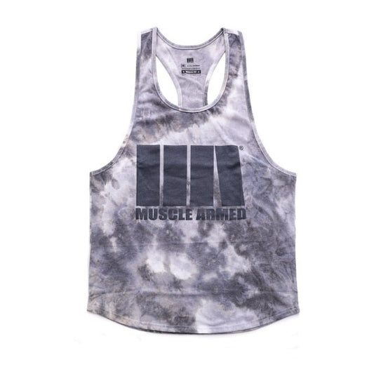 Gyms Fitness Workout Singlet Sling Vest Men Bodybuilding