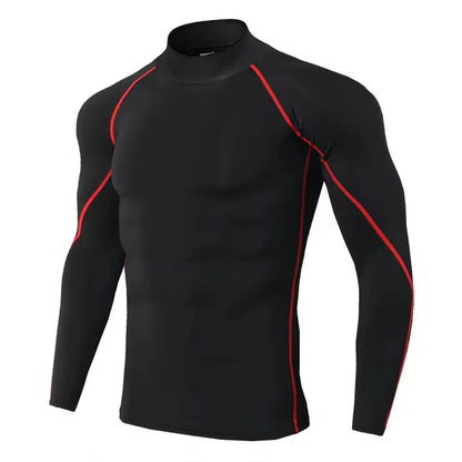 Men Compression Long Sleeve T Shirt
